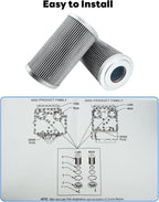 Transmission Filter Kit Fits for Allison 3000-4000, 6 Inch Includes Gaskets and - Image 4