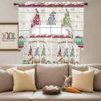 Swag Valance Curtains, Happy Easter Gnomes - Image 5