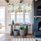 Easter Gnomes Curtain Valances for Windows, Kitchen Valance Window Treatment - Image 6