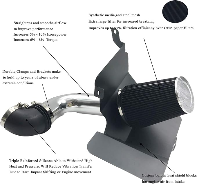 4 Inch Cold Air Intake Kit - Image 2