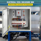 VEVOR NEMA Steel Enclosure, IP66 Waterproof & Dustproof, Outdoor/Indoor - Image 2