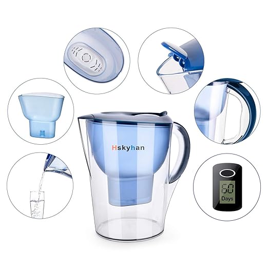 Hskyhan Alkaline Water Filter Pitcher - Image 2