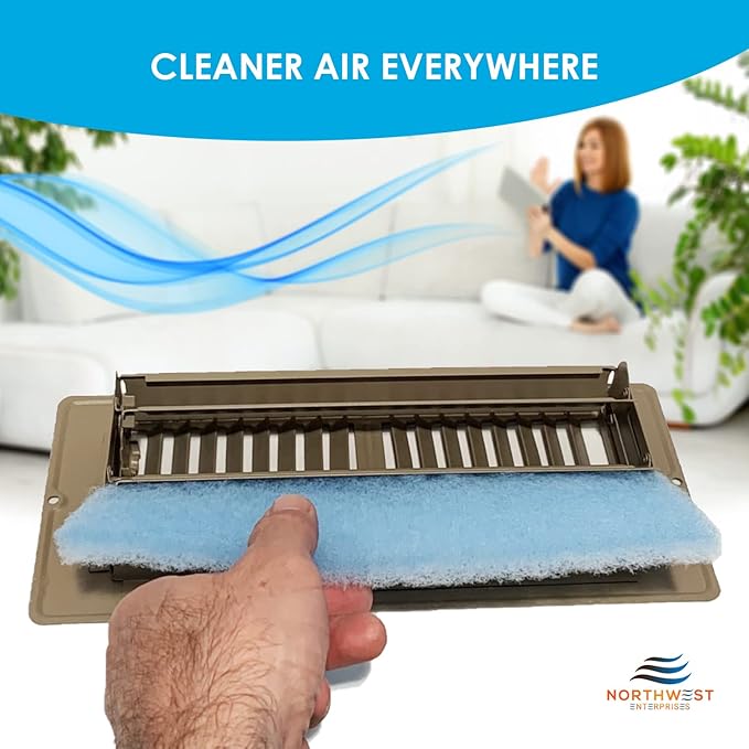 NORTHWEST ENTERPRISES Vent Filters, MERV 8 Electrostatic Triple Filtration - Image 4