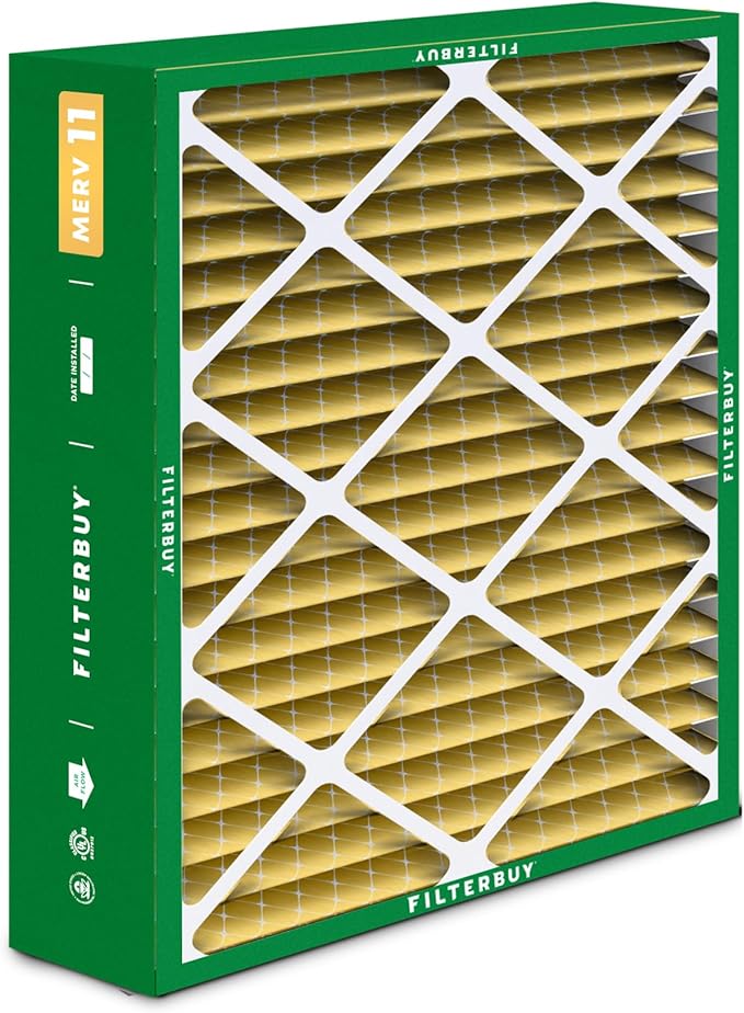 Filterbuy 20x25.25x3.5 Air Filter MERV 11 Superior Pet & Allergy Defense - Image 9