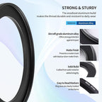 58-67mm Step-Up Ring Adapter, 58mm to 67mm Step Up Filter Ring - Image 5