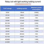 Electromagnetic Power Relay, 8-Pin 10 AMP 6V DC Relay Coil - Image 9