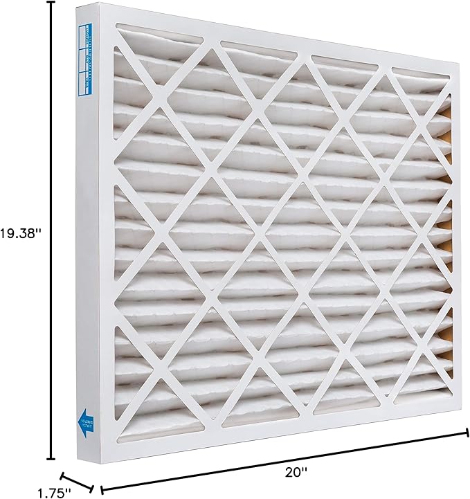 Aerostar 20x24x2 MERV 13, Pleated Air Filter, Box of 6, Made in the USA - Image 9