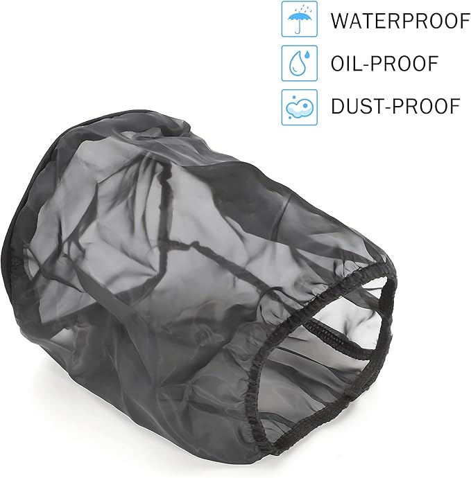 TOMALL Air Filter Wrap for Car Air Intake Filter Protective Cover Dustproof - Image 3