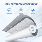 BLUERISE 5 Micron 10" x 2.5" Water Filter Replacement Whole House Sediment Home - Image 3