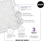 Simply 20x24x1 Air Filter, Merv 13, 6 Pack, - Image 4
