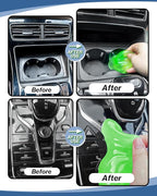 Car Cleaner Gels 4 Pack, Universal Dust Cleaner Putty Cleaner Slime, Cleaning - Image 3