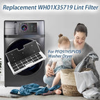 WH01X35719 Lint Filter, WH01X35719 Washer Dryer Filter Sponge Compatible - Image 5