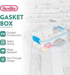 Sterilite 6-Pack Gasket Box, Weather-Resistant Storage Bins - Image 3