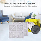 GreeSuit 5 Pack MERV-10 Pre-Filter Replacement Compatible - Image 2