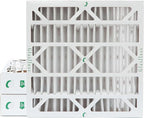 Glasfloss 24x24x4 MERV 10 4" Inch Pleated Air Filters Box of 3. Actual Size: by Glasfloss