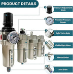 Upgraded 3/4" NPT Heavy Duty Industrial Grade 4 Stage Air Drying System - Image 3