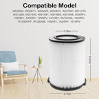 VF4000 Replacement Filter for RIGID 72947 5-20 Gallon Wet/Dry Vacuums & Husky - Image 2