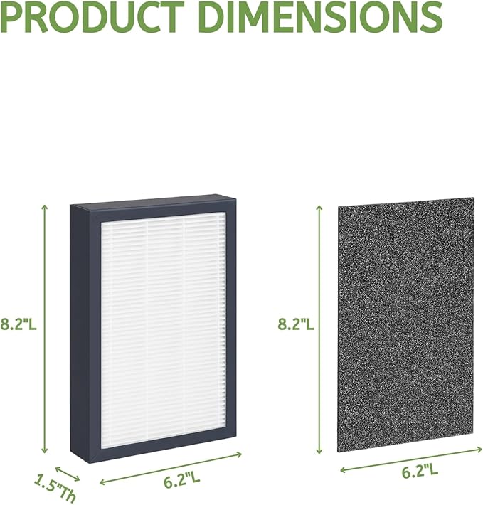 Nispira True HEPA Filter Replacement Compatible - Image 2