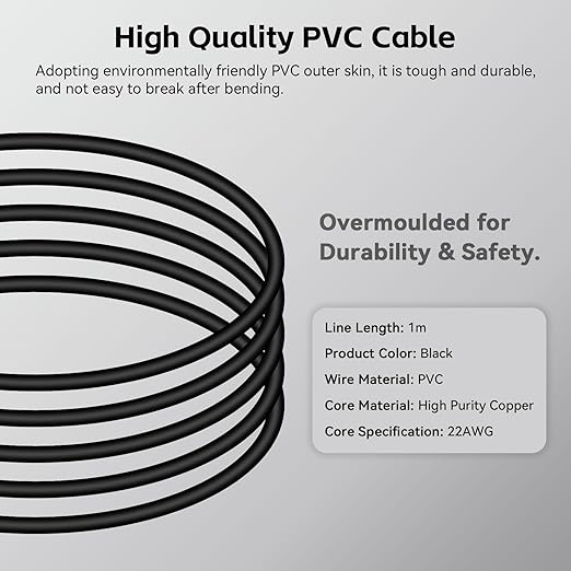 UniTak3D Extension Cable for Bambu Lab AMS Lite, 39.37in 4-Pin Cable - Image 8