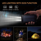 YELOMIN Solar Charger, 20000mAh Portable Type-C Solar Power Bank - Image 3