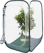 Plant Mini Greenhouse Pop up Frost Protection Enclosure PVC Clear Plant Covers - Image 8