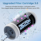 Water Filter for Sink Faucet, NSF42 Certified Faucet-Mounted Water Filter - Image 3