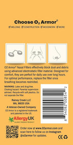 O2 Armor Nose Filters for Welders & Allergies - Image 6