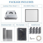 Vertical Laminar Flow-Hood Fan-Filter-Unit Yzzwer - Image 7
