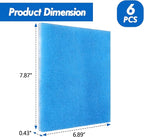6 Pack Dryer Filter Replacement, Pre-Cut Portable Dryer Filters Compatible - Image 4