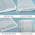 Segarty Aquarium Filter Bags High Flow, 10 Pack 0.15mm Mesh Bag 7.7 x 6 Inch - Image 5