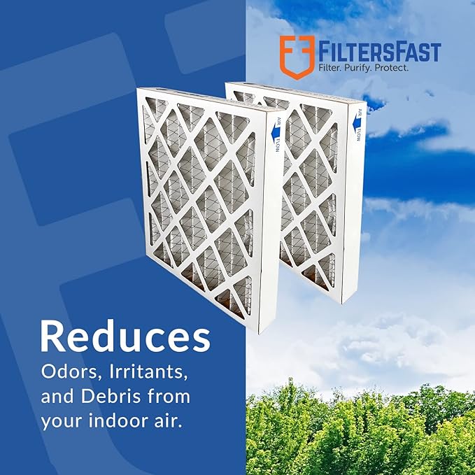 Filters Fast 16x16x2 Pleated Air Filter Merv 13, 2 inch AC Furnace Air Filters - Image 3