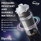 iSpring WSP500ARJ-BP, NSF Certified, Whole House Spin-Down Sediment Water Filter - Image 9
