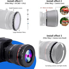 67mm Lens to 49mm Camera Lens Adapter, 67mm-49mm Filter Step-Down Ring - Image 5