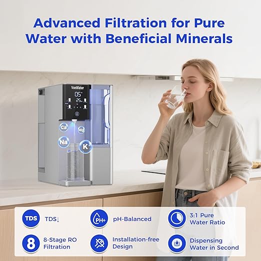 CT910G Alkaline Mineral Countertop Reverse Osmosis Water Filter - Image 5