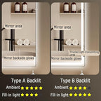 Backlit LED Illuminated Bathroom Mirror - Image 4