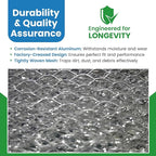 Filter Everything Washable Aluminum Air Filter – 12 x 36 x 1 – Permanent - Image 7
