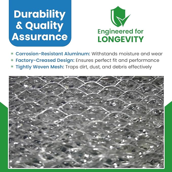 Filter Everything Washable Aluminum Air Filter – 12 x 24 x 1 7/8 – Permanent - Image 7
