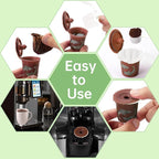 Aussen Disposable Coffee Paper Filters Replacement Kerig Filter Fit All Keurig - Image 3