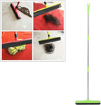 Multifunctional Broom, Telescopic Carpet Rake Rubber Pp 12.6in Brush Easy Wash - Image 5