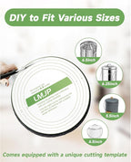 6.7 Inch Charcoal Filters for 8 Pack Kitchen Countertop Compost Bins- Extra - Image 7