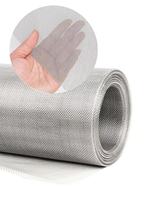 304 Stainless Steel Mesh Screen#40Mesh -Size:15.7"x47.2", by ANPUTWWH