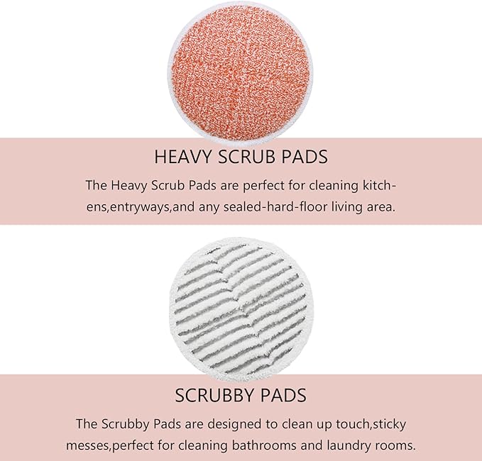 Replacement Pads for Bissell Spinwave Mop: 10 Pads for Bissell Spinwave - Image 2