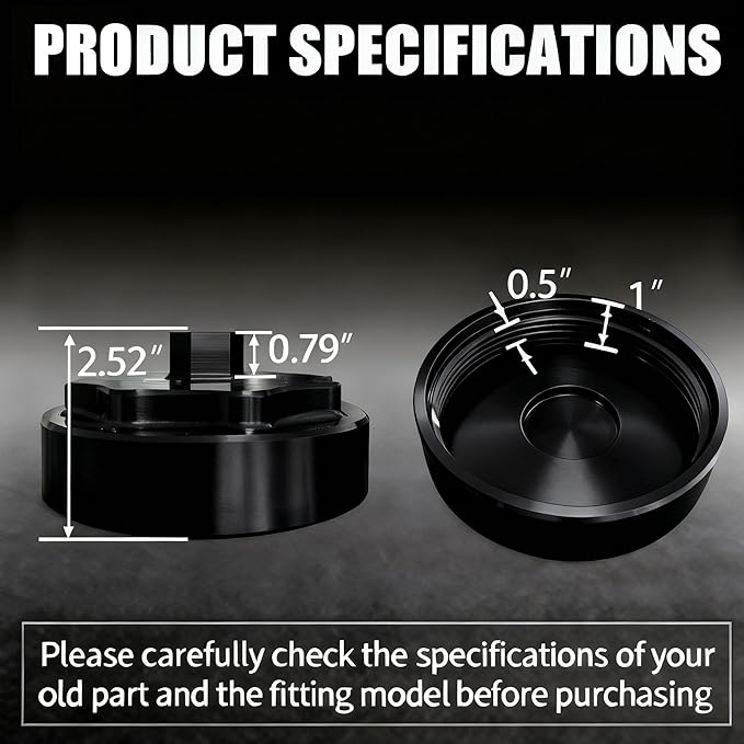 iFJF 68065612AA Fuel Filter Housing Cover Cap Replacement - Image 2