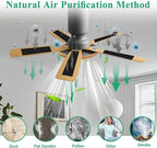 40 Pcs Ceiling Fan Filters for Blades, Fan Air Purifier Pads - Image 3