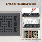 Floor Vents Heavy Duty Walkable Steel Floor Registers 4x10 Inch Floor Air Vent - Image 7