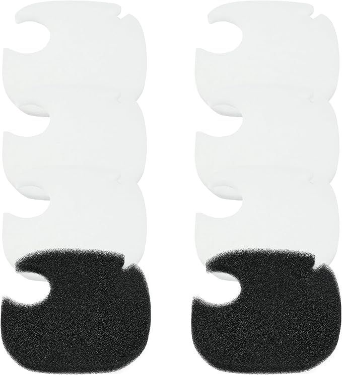 AQUANEAT 8 pcs Replacement Canister Filter Pads Compatible by Aquaneat