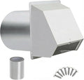 4 Inch Vent Covers for Wall, Galvanized Steel Dryer Vent Cover Outside by Unknown