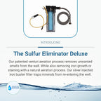 Deluxe Well Water Filter System, Eliminate Rotten Egg & Sulfur Smell, Remove - Image 2