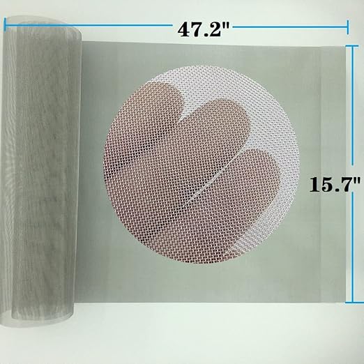 Stainless Steel Mesh Screen #40Mesh -Size:15.7"x47.2" SS304 Wire Mesh Screen - Image 2