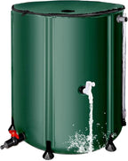 THUNDERBAY 60 Gallon Collapsible Rain Barrel, Portable Rain Barrels to Collect by THUNDERBAY